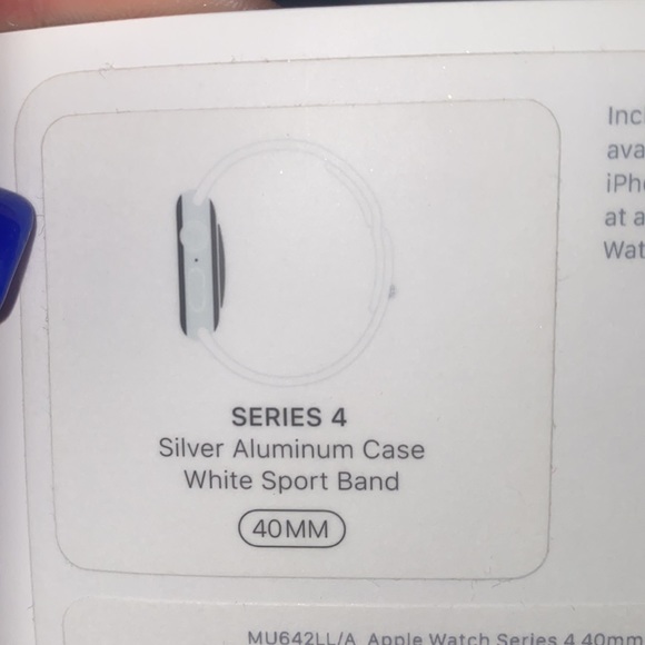 Series 4 silver 40mm Apple Watch - Picture 4 of 4